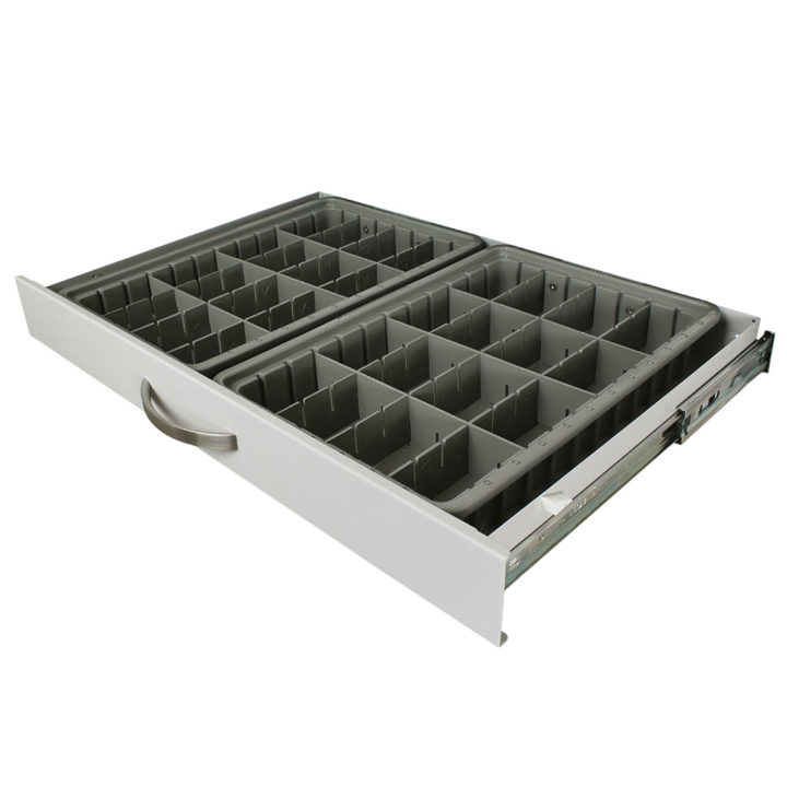 EXTRAY3 Medical Cart Drawer Exchange Tray in Drawer