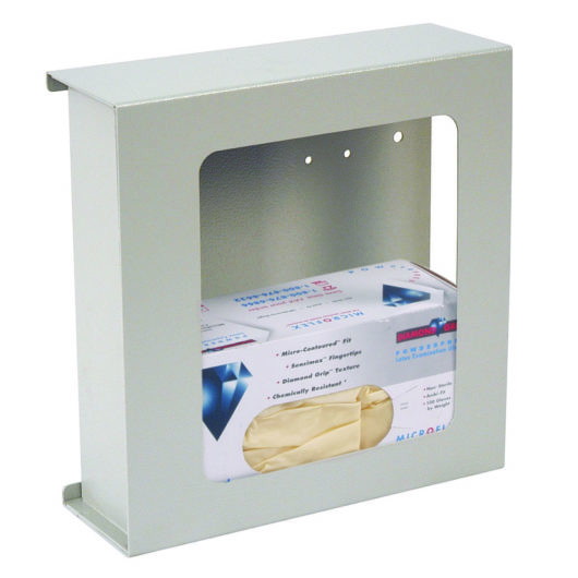 GLOVEBOX2DM Dual Glove Box Container for Medical Carts