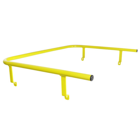 MD24-TOPRAIL Yellow Medical Cart Top Rail