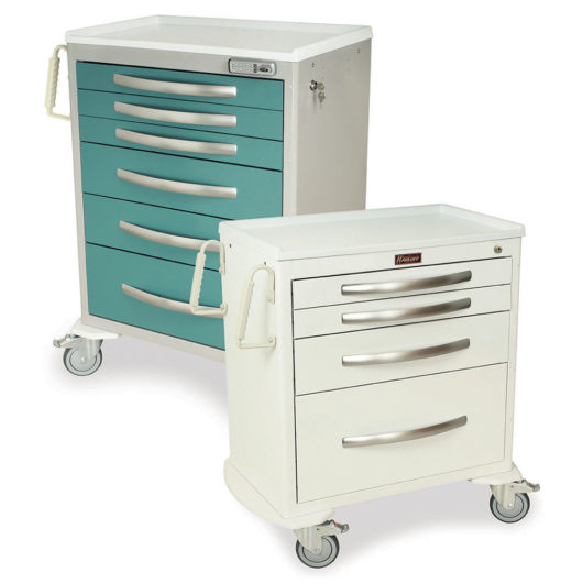 MPA30 A-Series Aluminum Medical Cart