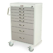 M-Series High Capacity Mobile Medical Cart, XX-Tall, Standard