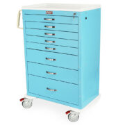 M-Series High Capacity Mobile Medical Cart, XX-Tall, Standard
