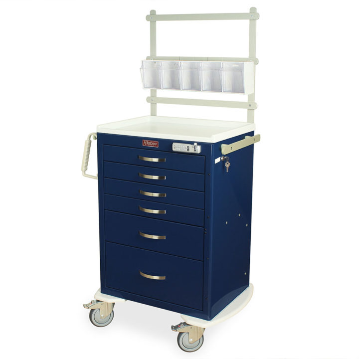 MDS2427E06 Medium Width M-Series Cart plus MD24-ANS Anesthesia Accessory Package