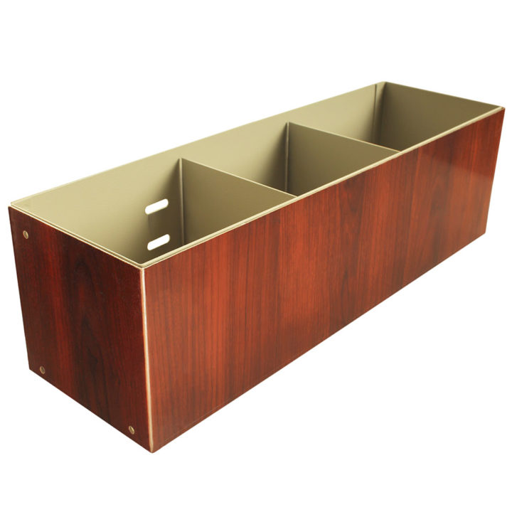 WV-2359 Wood Medical Cart Cup and Straw Holder