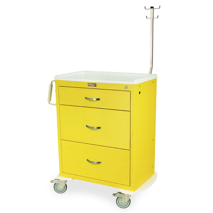 680412 Medical Cart Coat and Hat Rack on Cart