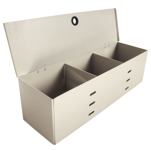 Aluminum Storage Bin for Medication Carts, AL2394 - Harloff