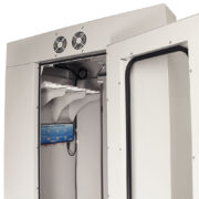 SC80WTDRDP-10-DSS2305 Light Gray Pass Through Endoscope Drying Cabinet - Interior Closeup