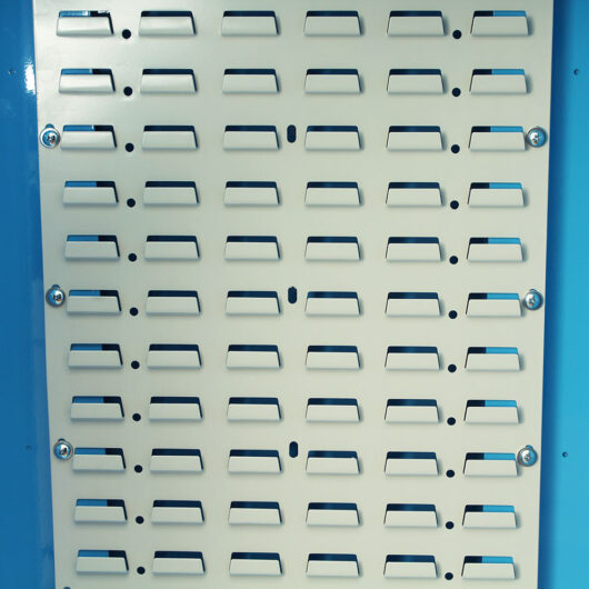 MS82-LVRPANEL Medical Storage Cabinet Louver Panel Closeup