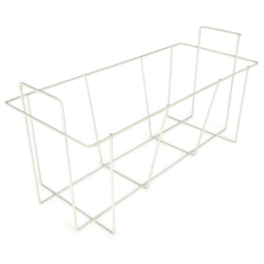 640346 Wire Basket Punch Card Cart Organizer Silo