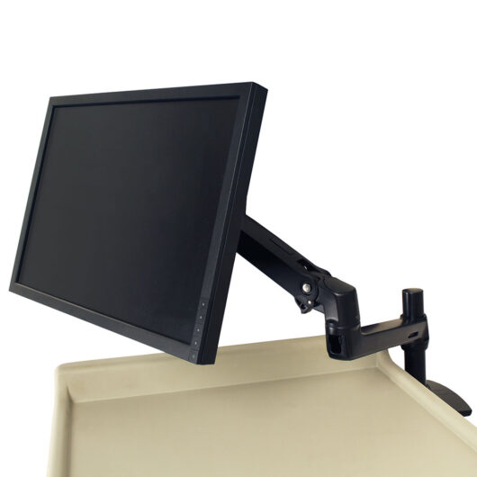 MNT-HLDR Medical Cart Monitor Holder Front Left