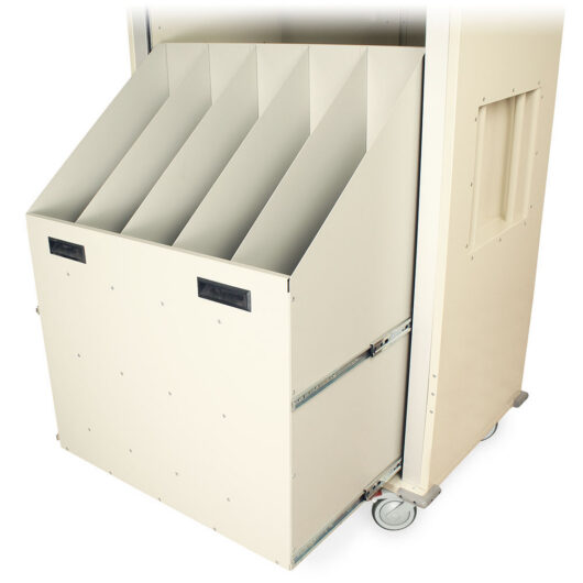 MS-CATHDOUBLEDRW Sliding Catheter Storage Drawer