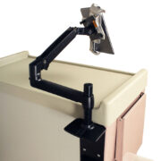 TBL-HLDR Medical Cart Tablet Bracket Back