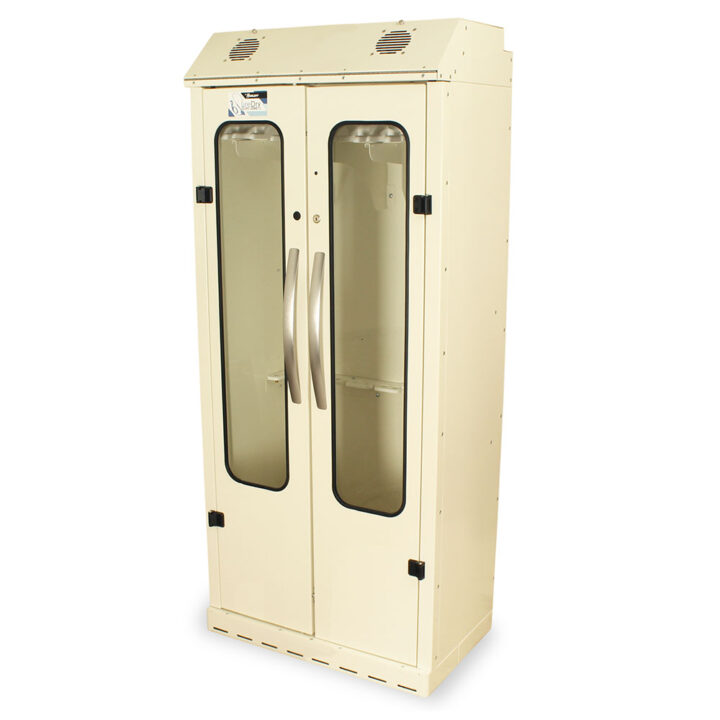 SC5430DRDP Cream Small Scope Drying Cabinet - Quarter Left Closed