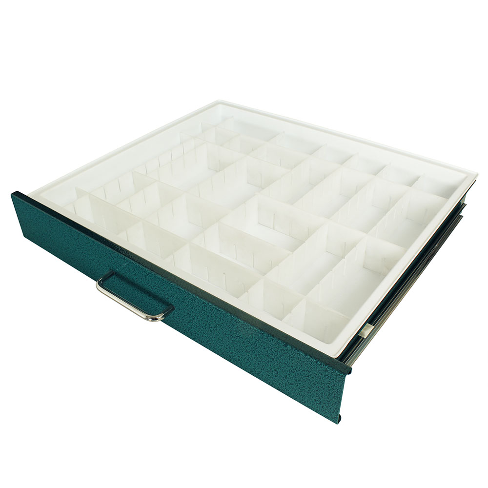 Insert Tray with Adjustable Plastic Dividers, Medication Carts and Classic  Mini24 Carts, 3 Inch Drawers, 68630-P1 - Harloff