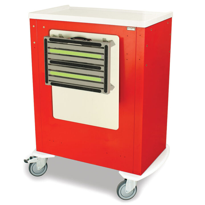MD30-CASS-R Emergency Cart Step Stool Accessory - New Back