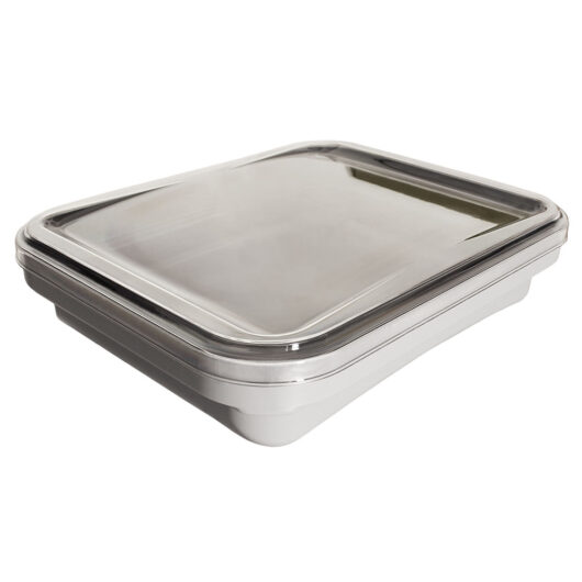 STC-SC-249G Scope Transport Trays - Gray Tray with Clear Lid