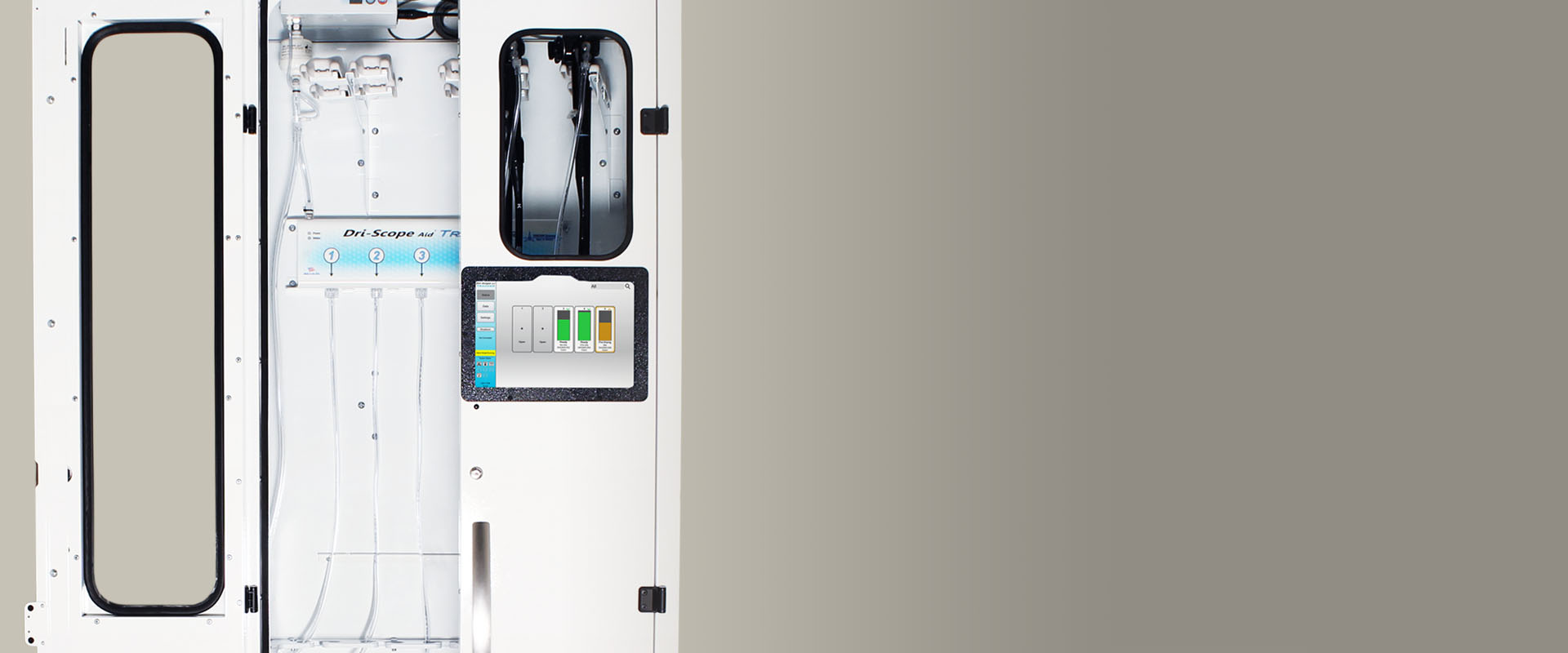 Homepage Tracker Scope Cabinet Slider