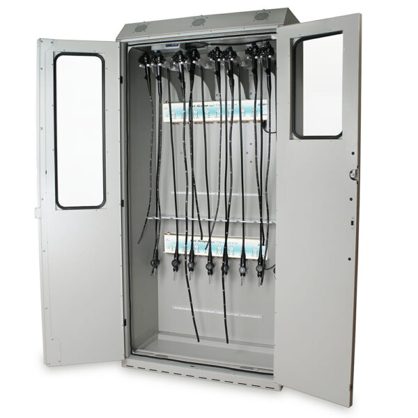 Secure A Scope Rack SureDry High Volume Smart 16 Scope Cabinet with Tracking and Dri-Scope ...