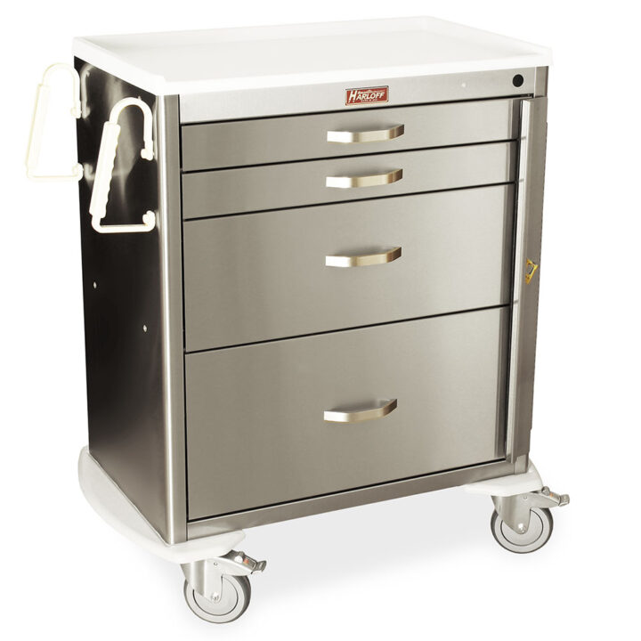 MDSS3027B14 Stainless Steel Mobile Cart - Quarter Right
