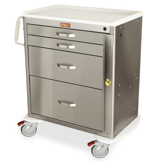 MDSS3027B14 Stainless Steel Mobile Cart - Quarter Left