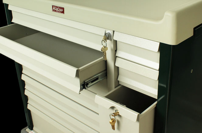 Double Column Catheter Storage Drawer for MedStor Max Medical Storage  Cabinets, MS-CATHDOUBLEDRW - Harloff