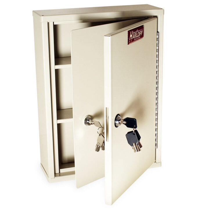 Thin Profile Narcotics Cabinet, Locking Outer Door, Locking Inner Door, NC16A12-DT2 - Image 3