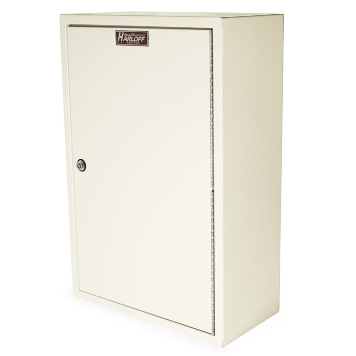 NC24C16-DT2 Narcotic Cabinet with Double Lock Double Door - Quarter Left Closed