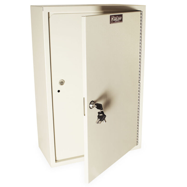 NC24C16-DT2 Narcotic Cabinet with Double Lock Double Door - Quarter Right Open