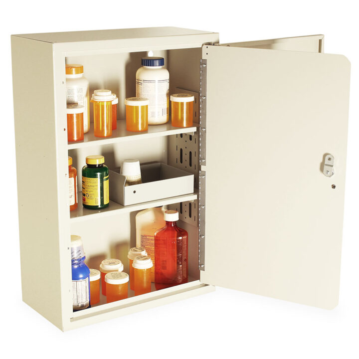 Tall Narcotics Cabinet, Locking Outer Door, Locking Inner Door, NC24C16-DT2 - Image 4