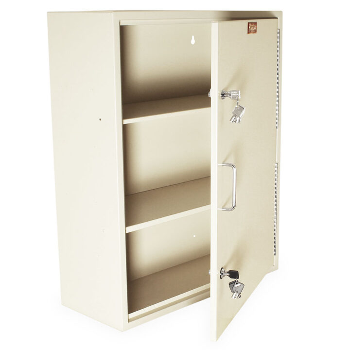 Large Narcotics Cabinet, Double Locking Outer Door, NC30D24-ST2 - Image 2