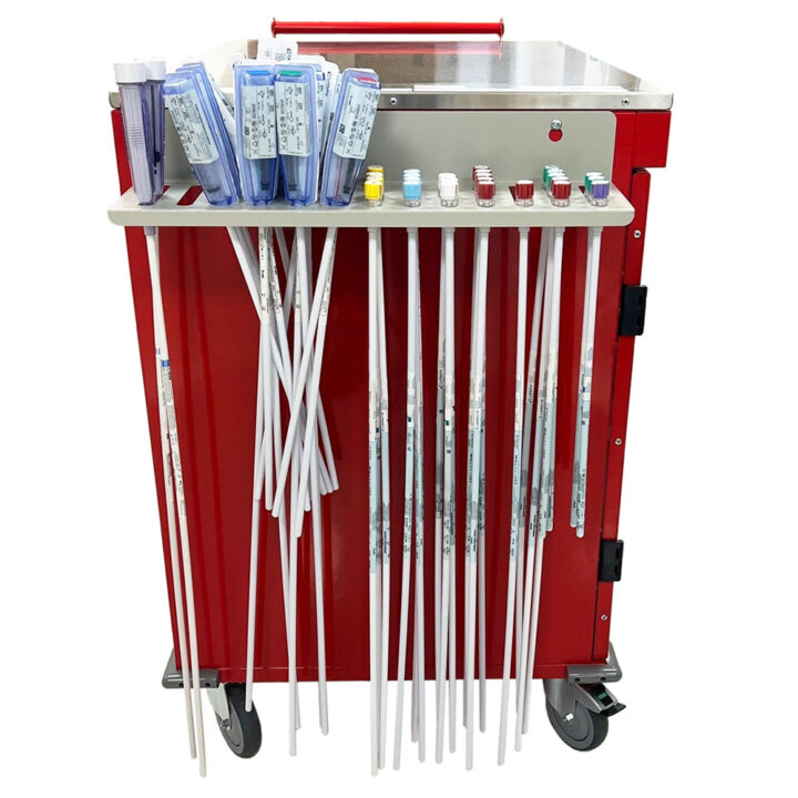 Catheter Holder and Dilator Holder Accessory for Medical Carts and MedStor Max Medical Storage Cabinets, CATHSIDEHLDR - Image 3