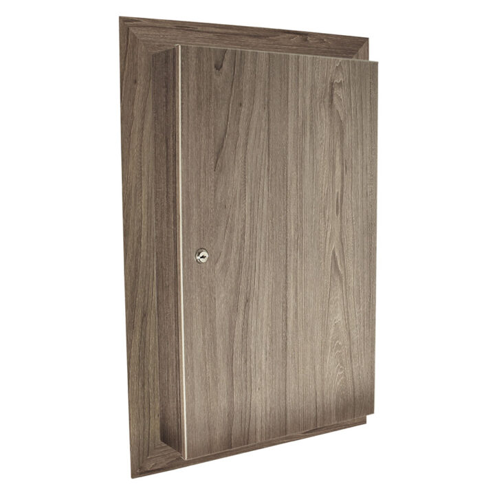 WV2760-DG LTC Medication Cabinet - Quarter Right Closed Worked