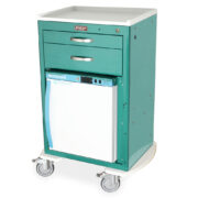 M-Series Refrigerated Malignant Hyperthermia Cart, Two Drawers