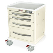 A-Series Lightweight Aluminum Anesthesia Cart with Electronic