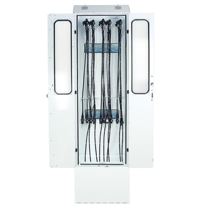 SC9430DRDP-DSS2310 White Enteroscope Cabinet with Channel Drying - Front Open Scopes