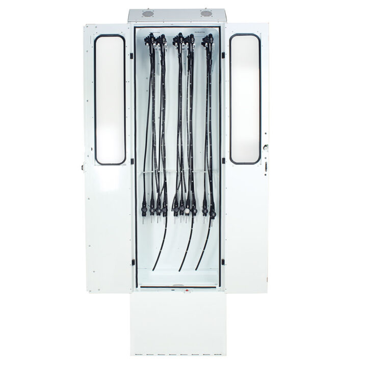 SC9430DRDP White Flexible Enteroscope Storage Cabinet - Front Open Scopes