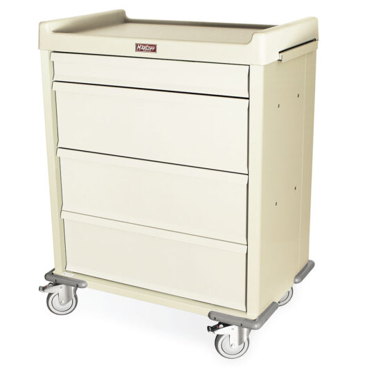 Medicine-On-Time Medication Cart, 270 Card Capacity, Key Lock, Beige, SL270MOT