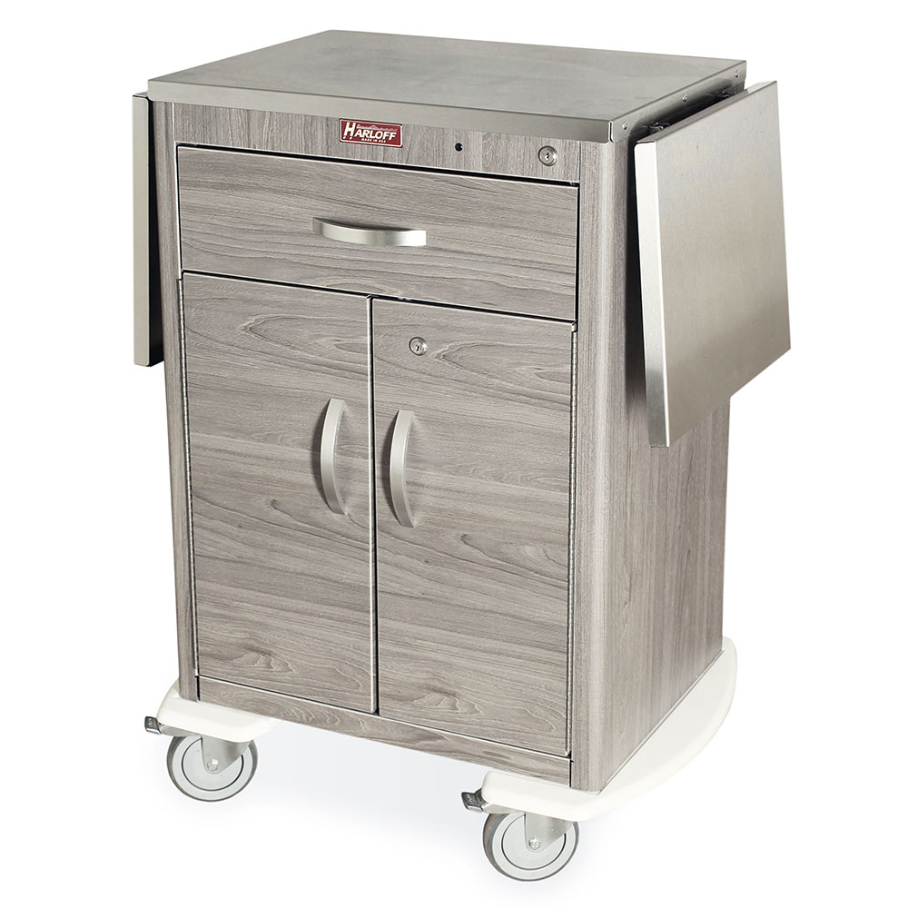 Stainless Steel Top with Collapsible Drop Shelves for M-Series or A-Series Carts, MD-SSFLTOP - Image 3
